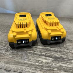 AS-IS DEWALT 20V MAX XR Lithium-Ion 4.0 Ah Battery Packs (2-Pack)