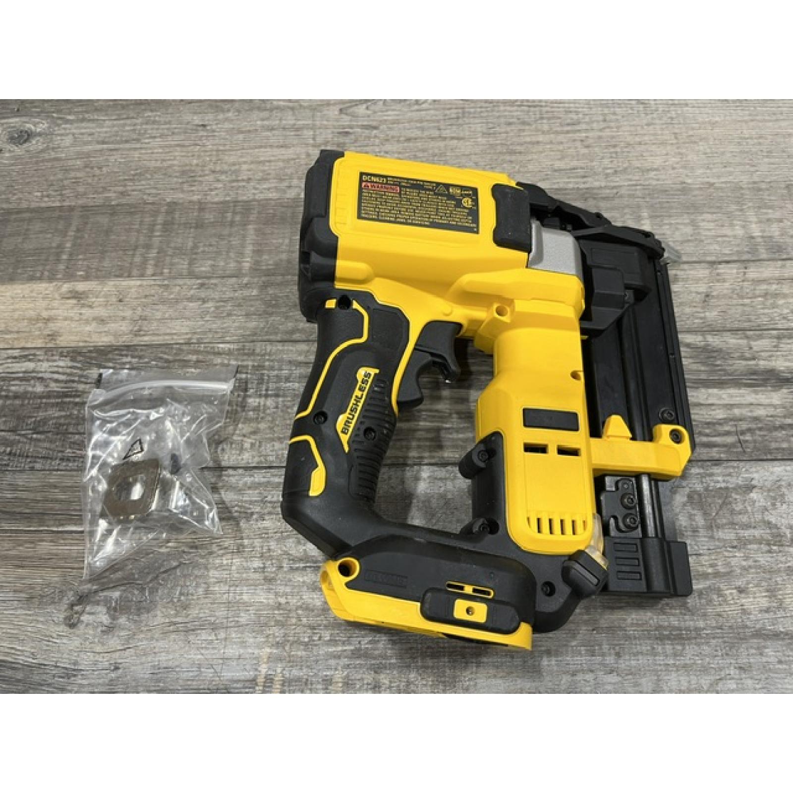 AS-IS DEWALT ATOMIC 20V MAX Lithium Ion Cordless 23 Gauge Pin Nailer (Tool Only)