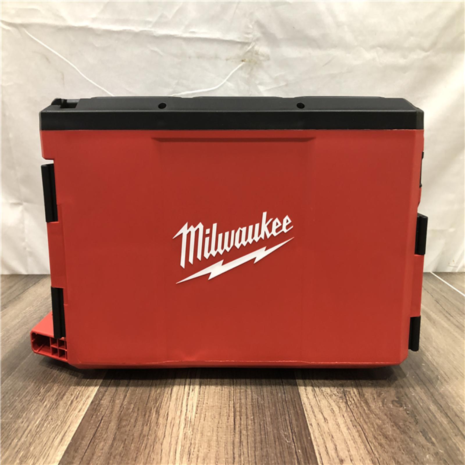AS-IS Milwaukee 18-Volt Lithium-Ion Cordless PACKOUT 3000 Lumens LED Light with Built-In Charger