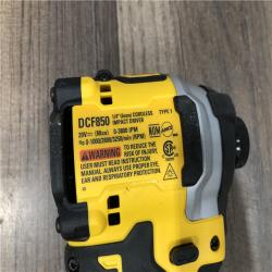 AS-IS DEWALT ATOMIC 20V MAX Cordless Brushless Compact 1/4 in. Impact Driver (Tool Only)