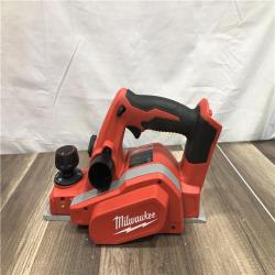 AS-IS Milwaukee 18V Lithium-Ion Cordless 3-1/4 in. Planer (Tool-Only)