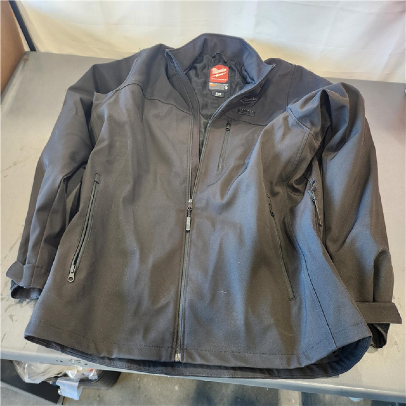 AS-IS- Heated Jacket Men's Polyester Black 2XL