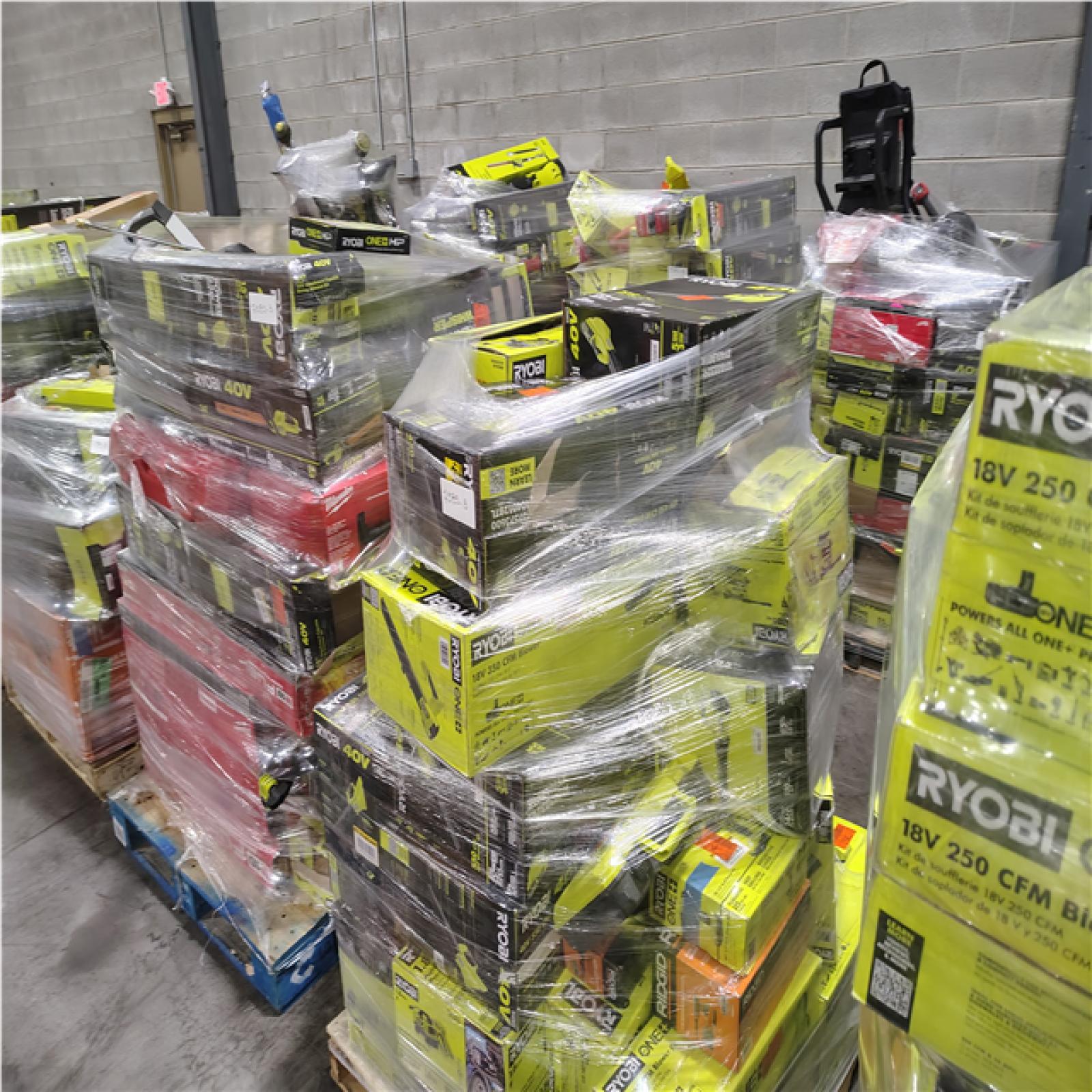 Pittston Location As-Is Power Tools Partial Truckload (14 Pallets) 7585-B