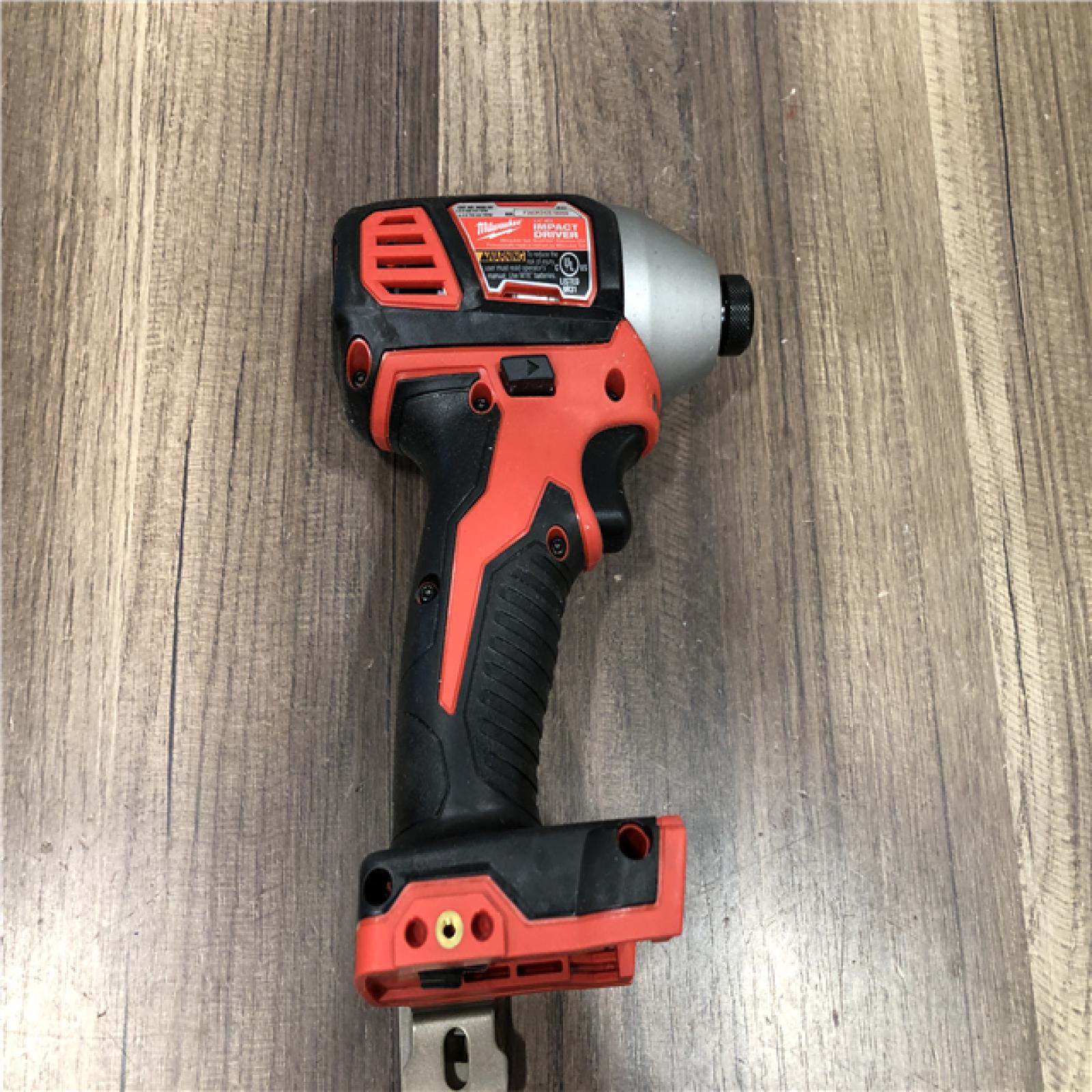 AS-IS Milwaukee 18V Lithium-Ion Cordless 1/4 in. Hex Impact Driver (Tool-Only)