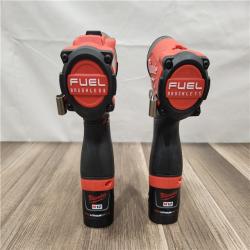 AS-IS- Milwaukee 12V Brushless Hammer Drill and Impact Driver Combo Kit