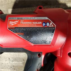 HOUSTON LOCATION - AS-IS M18 FUEL 3-1/2 in. 18-Volt 30-Degree Lithium-Ion Brushless Cordless Framing Nailer (Tool-Only)