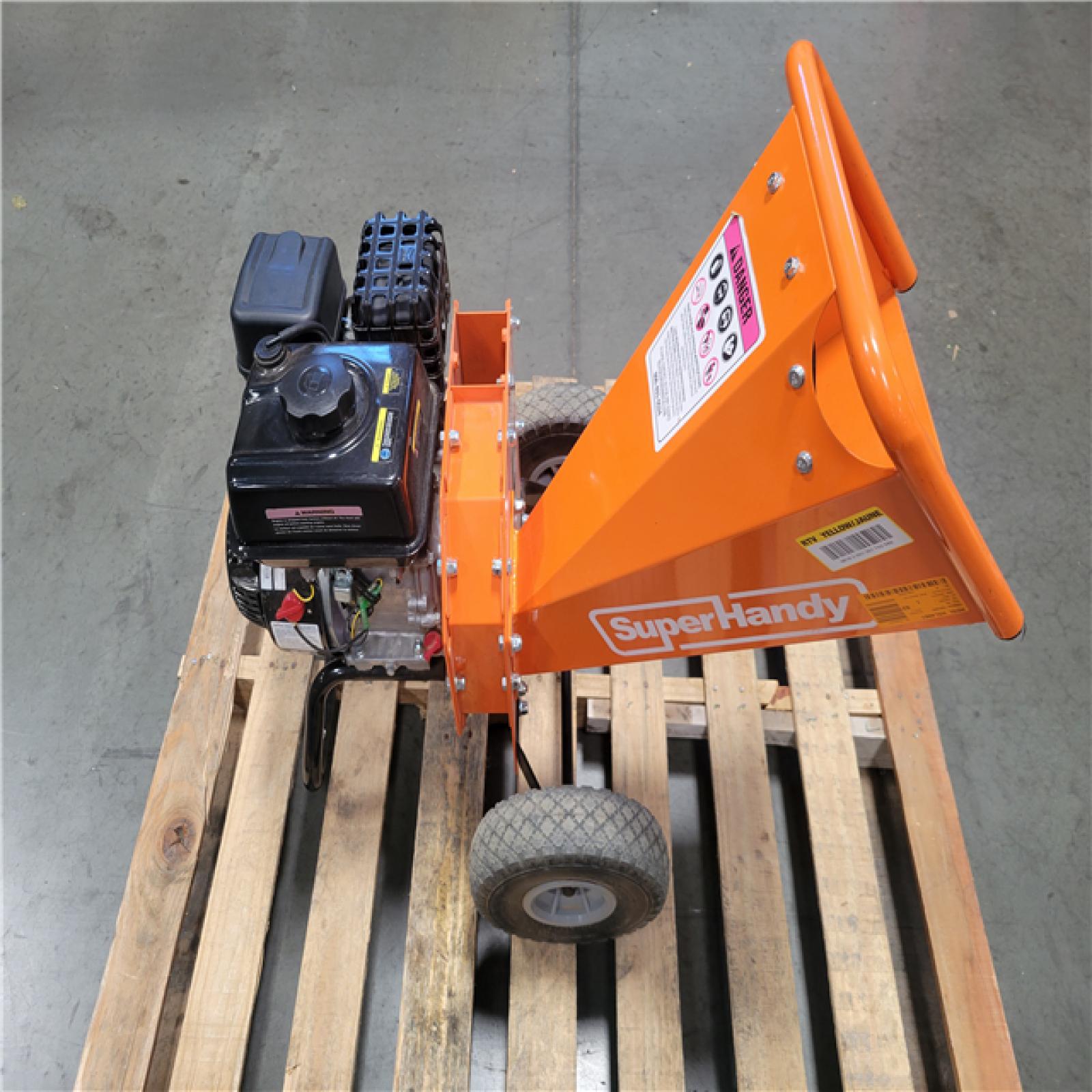 CALIFORNIA AS-IS SUPER HANDY 7HP 3 WOOD CHIPPER