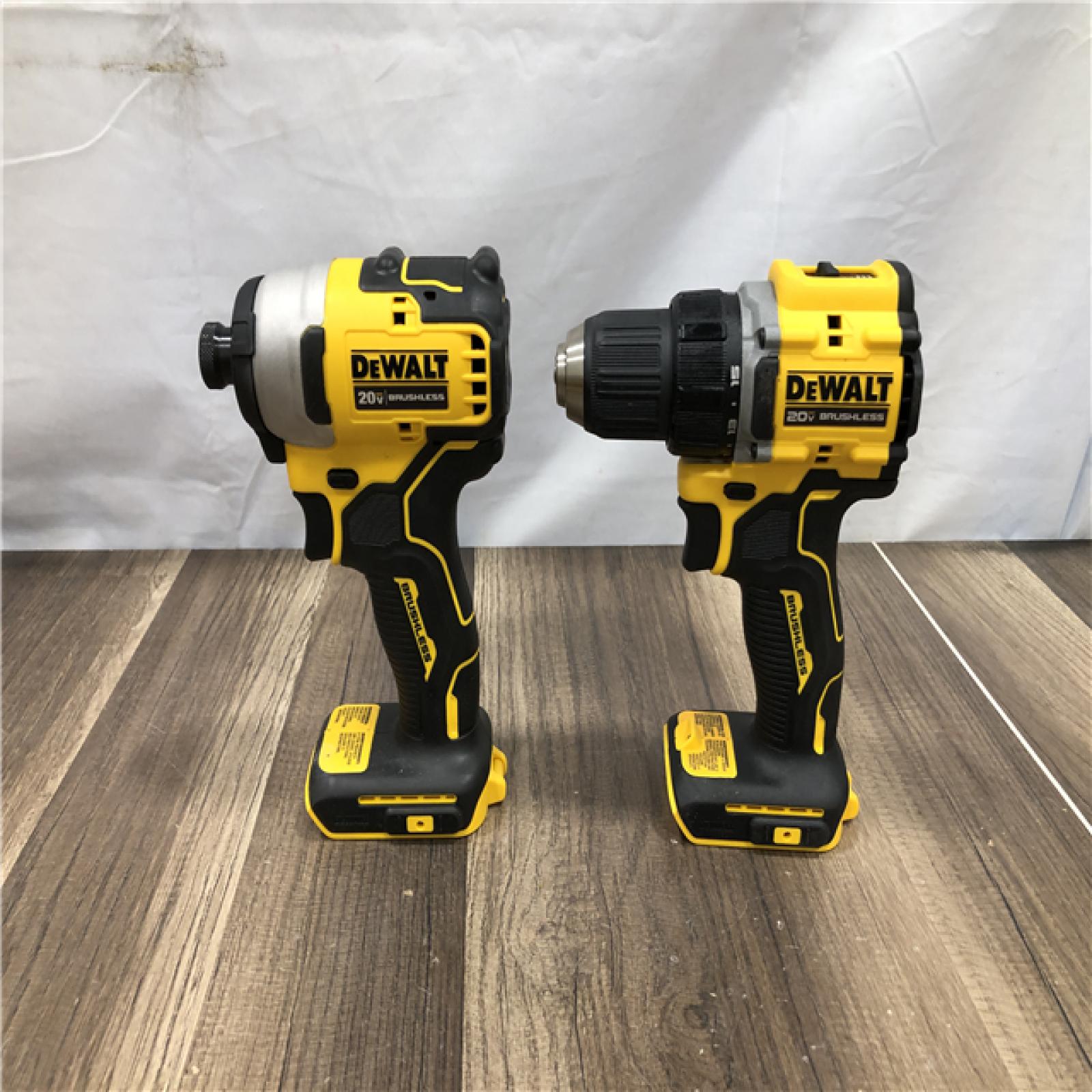 AS-IS DEWALT ATOMIC 20-Volt MAX Lithium-Ion Cordless Combo Kit