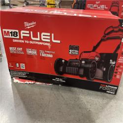 NEW!- Milwaukee M18 FUEL 21 Self-Propelled Dual Battery Mower Kit w/ (2) 12 Ah Forge Batteries & Dual Bay Rapid Charger