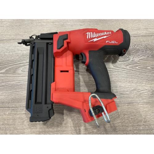 AS-IS Milwaukee FUEL 18-Volt Lithium-Ion Brushless Cordless Gen II 18-Gauge Brad Nailer (Tool-Only)