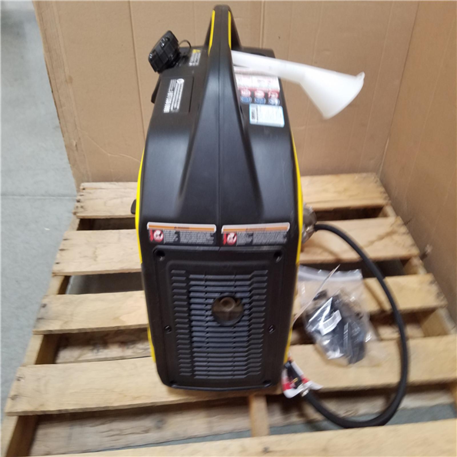 CALIFORNIA AS-IS CHAMPION DUAL FUEL PORTABLE GENERATOR