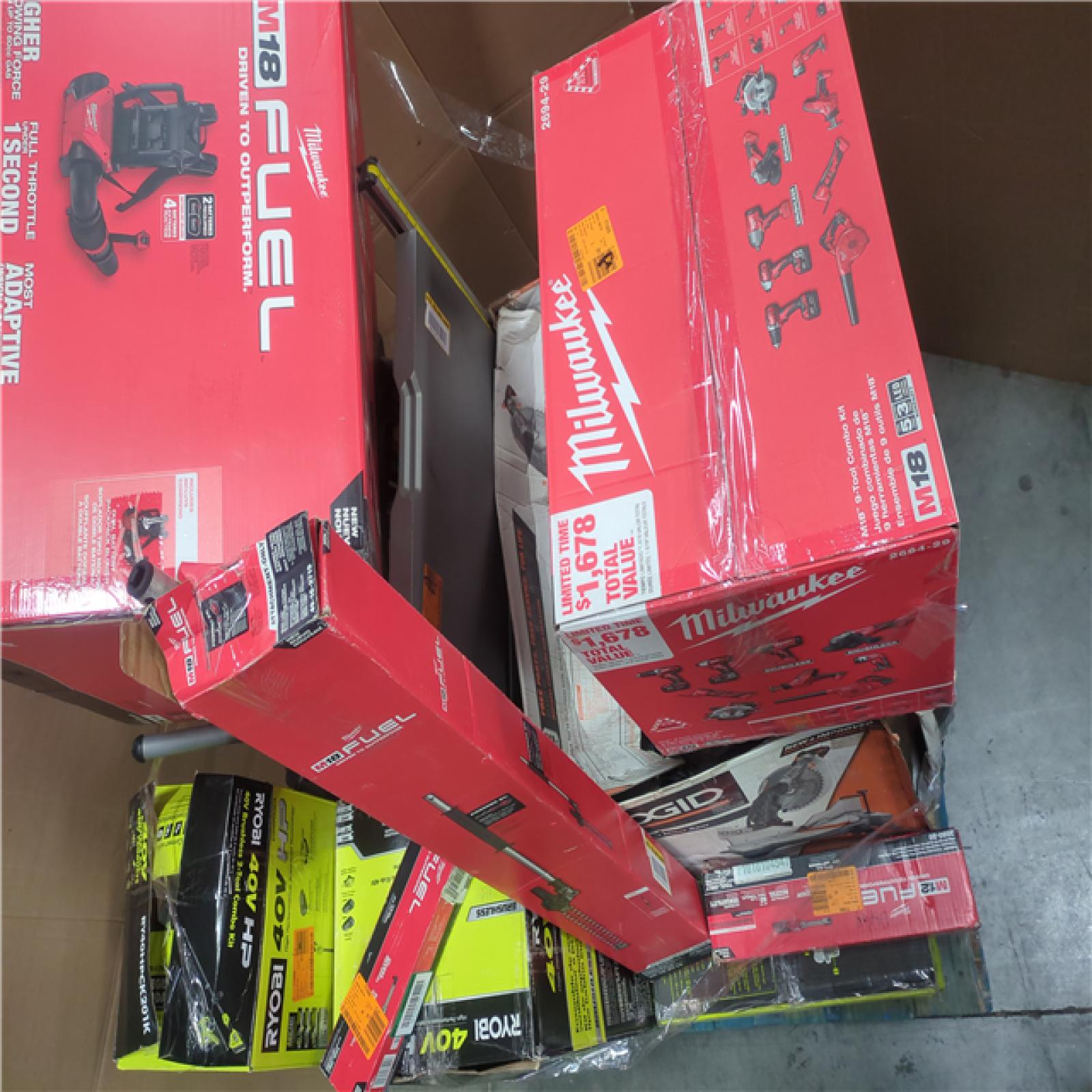 CALIFORNIA AS-IS TOOL PALLET