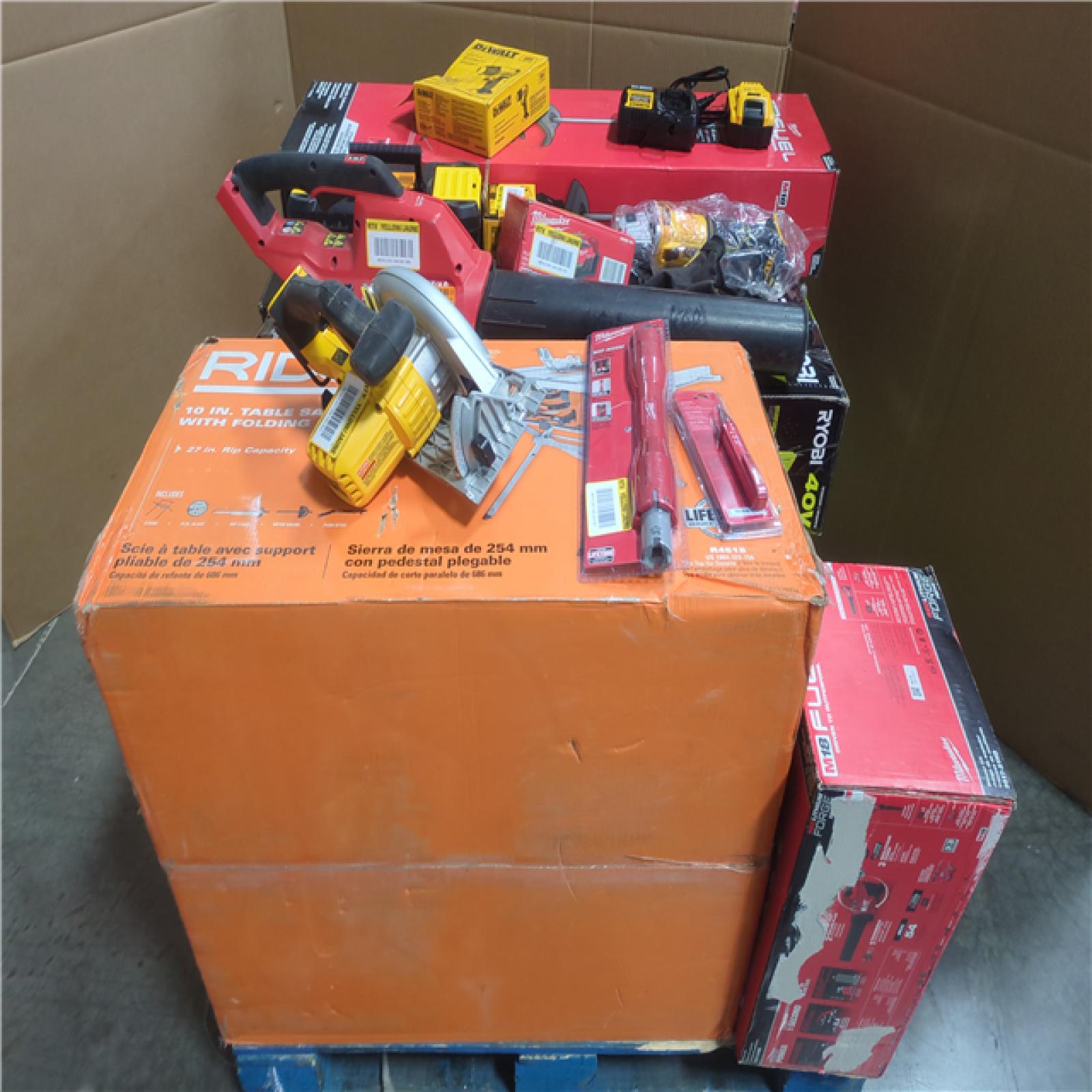 CALIFORNIA AS-IS TOOL PALLET