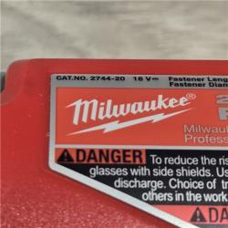 AS-IS Milwaukee 2744-20 M18 FUEL 18V 21-Degree Cordless Framing Nailer (Tool-Only)