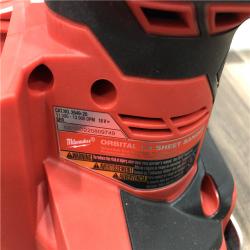 AS-IS Milwaukee 18V Lithium-Ion Cordless 1/4 in. Sheet Sander (Tool-Only)