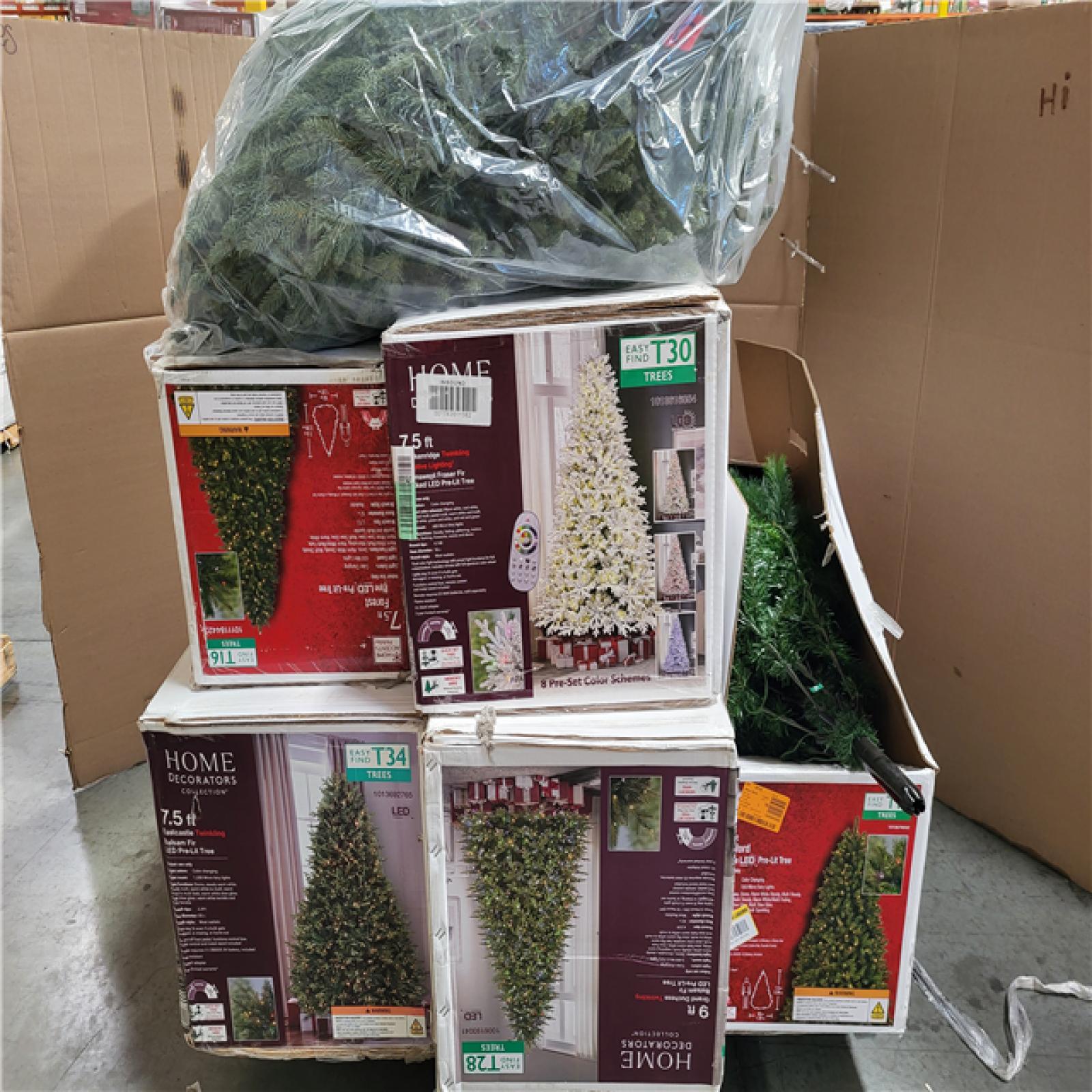 California AS-IS Holiday Pallet