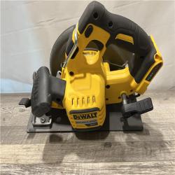 AS-IS DEWALT FLEXVOLT 60V MAX Cordless Brushless 7-1/4 in. Circular Saw with Brake (Tool Only)