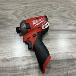 AS-IS Milwaukee FUEL SURGE 12V Lithium-Ion Brushless Cordless 1/4 in. Hex Impact Driver Compact Kit