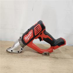 AS-IS- Milwaukee 18-Volt Lithium-Ion Cordless 18-Gauge Double Cut Metal Shear (Tool-Only)