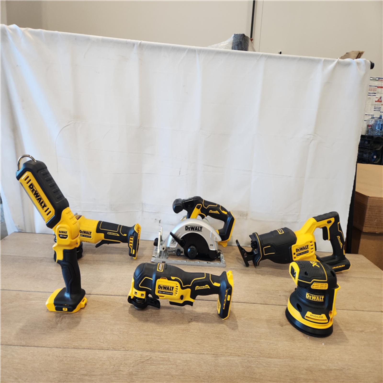 DEWALT 20V Lithium-Ion Cordless 6-Tool Combo Kit