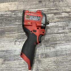 AS-IS Milwaukee FUEL 12V Lithium-Ion Brushless Cordless Stubby 1/2 in. Impact Wrench (Tool-Only)