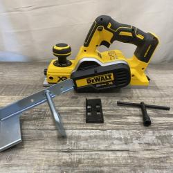 AS-IS DEWALT 20V MAX XR Cordless Brushless 3-1/4 in. Planer (Tool Only)