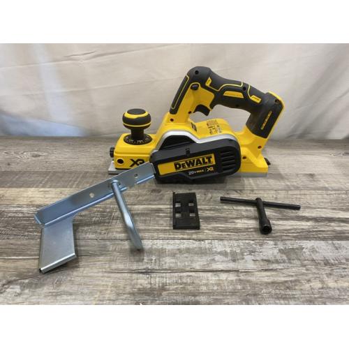 AS-IS DEWALT 20V MAX XR Cordless Brushless 3-1/4 in. Planer (Tool Only)