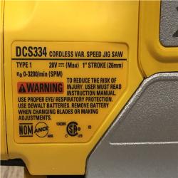 AS-IS DEWALT 20V MAX XR Cordless Brushless Jigsaw (Tool Only)