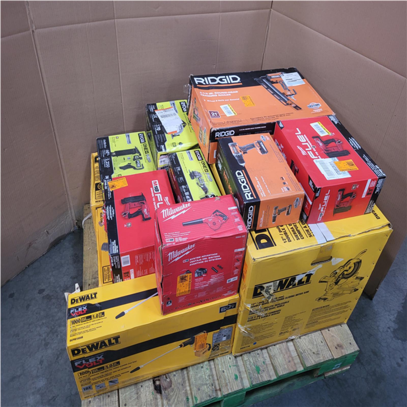 CALIFORNIA AS-IS TOOL PALLET