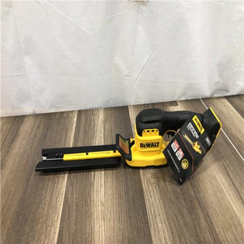 AS-IS DEWALT 20V MAX 8 in. Compact Cordless Battery Powered Hedge Trimmer (Tool-Only)