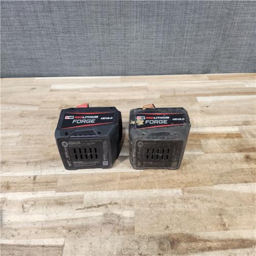 HOUSTON LOCATION - AS-IS MILWAUKEE FORGE BATTERY PACK QTY - 2