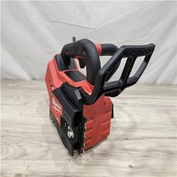 AS-IS Milwaukee FUEL 14 in. 18V Lithium-Ion Brushless Cordless Battery Top Handle Chainsaw (Tool Only)