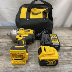 AS-IS DEWALT 20V MAX Lithium-Ion Cordless 1/2 in. Impact Wrench Kit