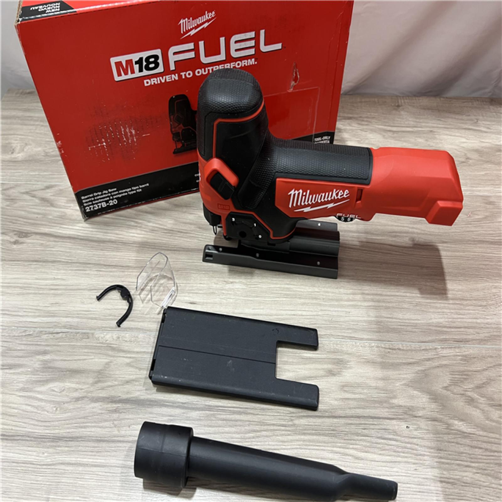 AS-IS Milwaukee FUEL 18V Lithium-Ion Brushless Cordless Barrel Grip Jig Saw (Tool Only)