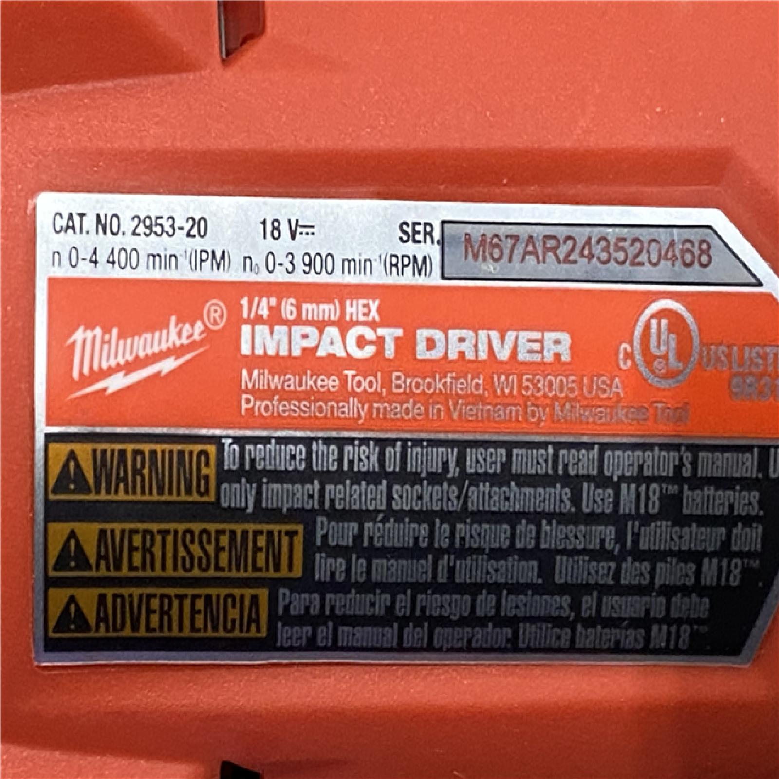 AS-IS Milwaukee FUEL 18V Lithium-Ion Brushless Cordless Hammer Drill and Impact Driver Combo Kit