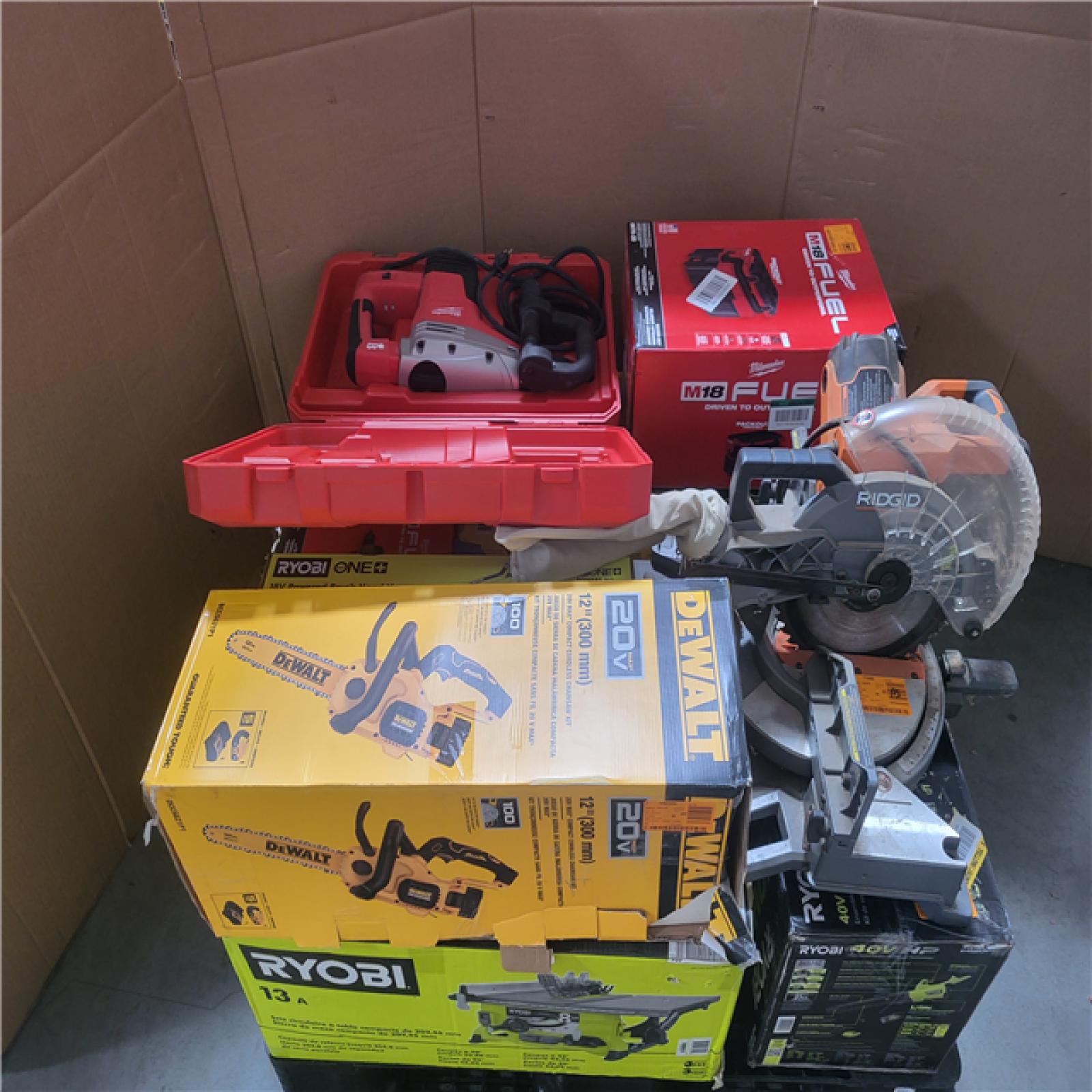 CALIFORNIA AS-IS TOOL PALLET