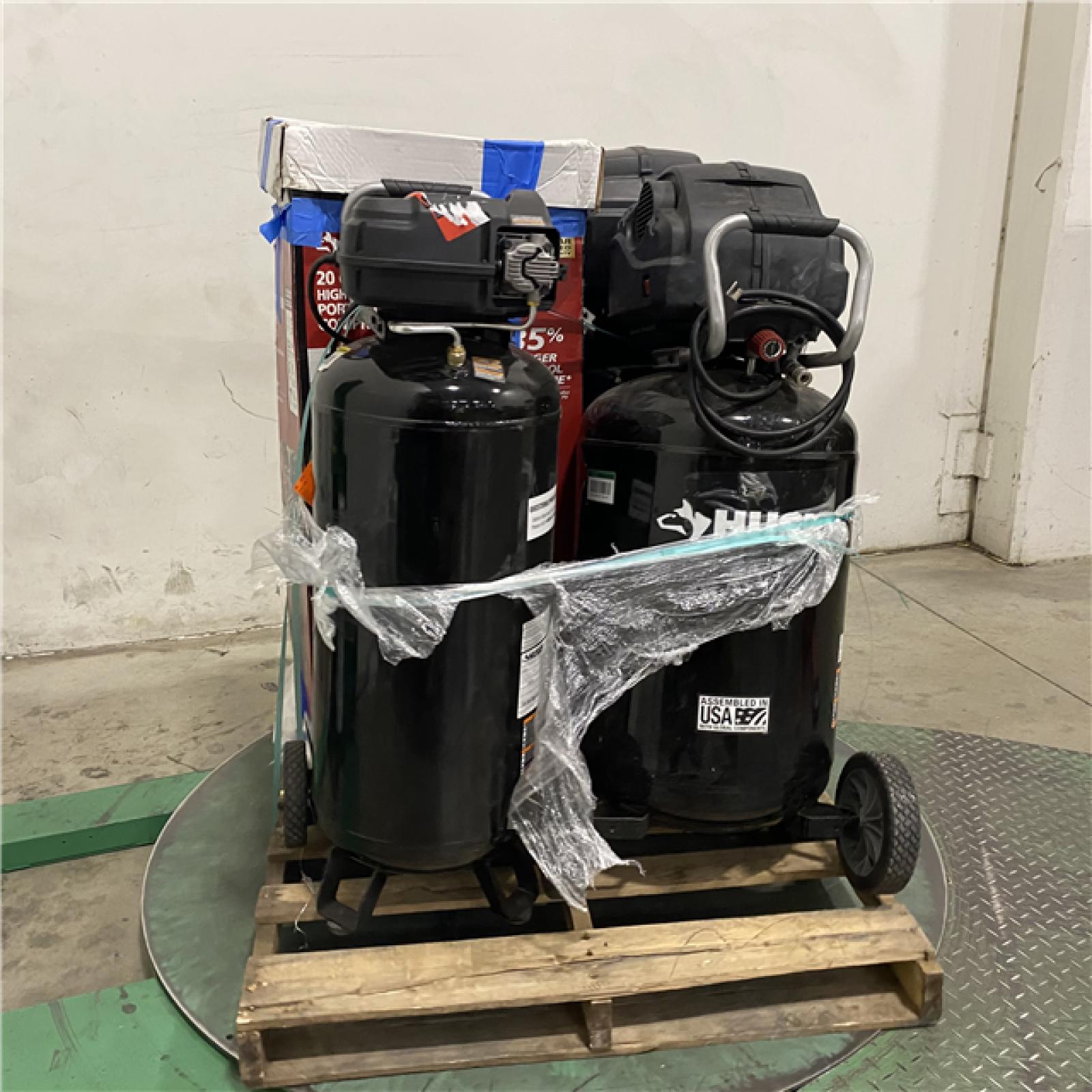 Dallas Location - As-Is Husky Electric Air Compressor(Lot Of 4)