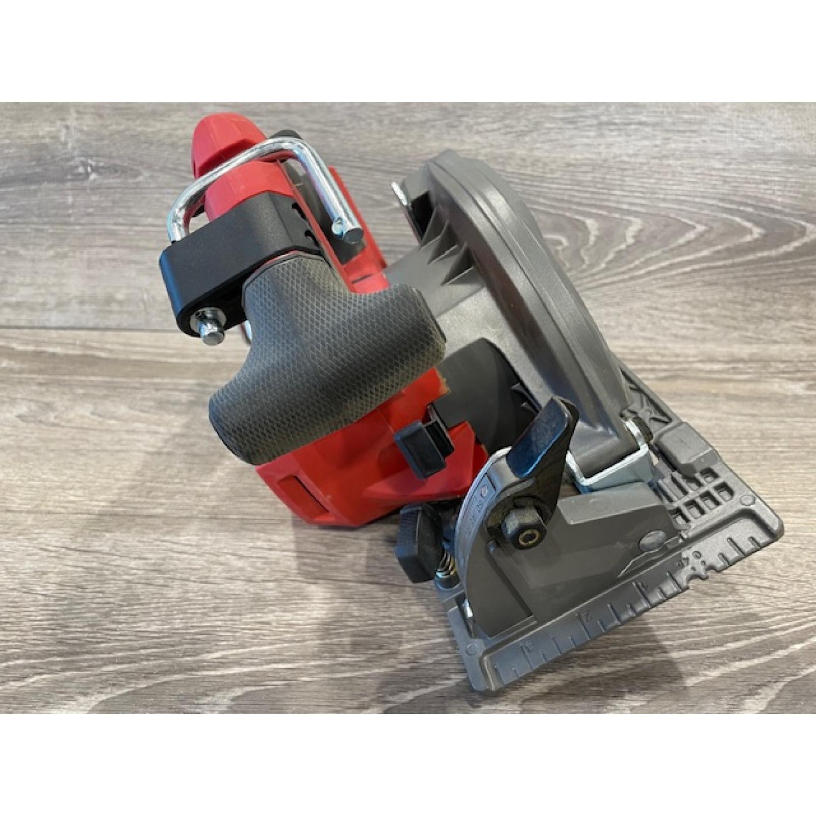 AS-IS Milwaukee FUEL 18V Lithium-Ion Brushless Cordless 6-1/2 in. Circular Saw (Tool-Only)