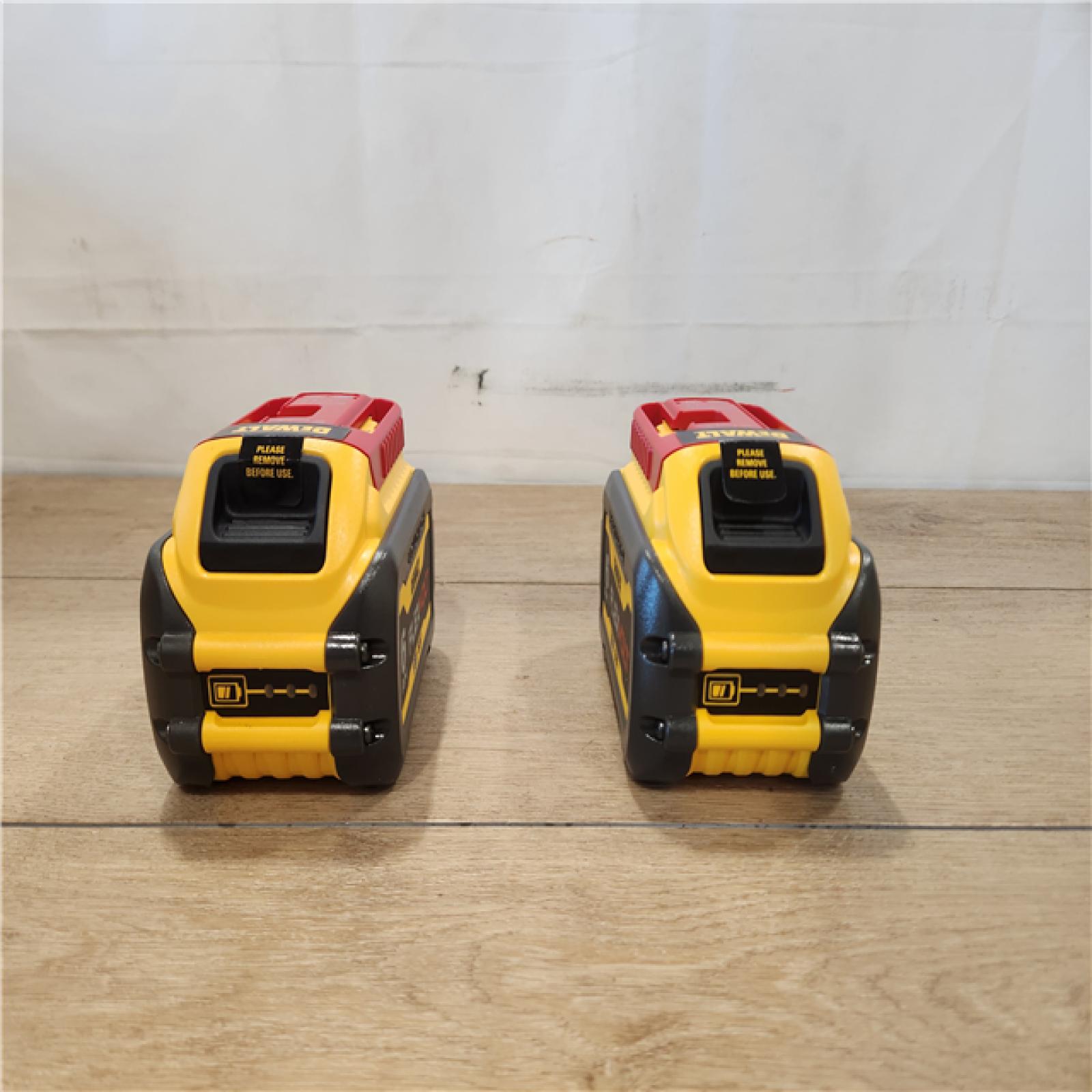 DEWALT FLEXVOLT 20V/60V MAX Lithium-Ion 6.0Ah Battery Pack (2 Pack)