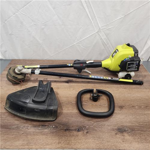 AS-IS RYOBI 25 cc 2-Stroke Attachment Capable Full Crank Straight Gas Shaft String Trimme