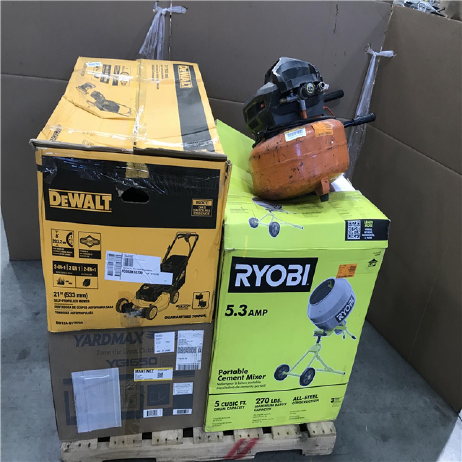 CALIFORNIA AS-IS OUTDOOR POWER EQUIPMENT