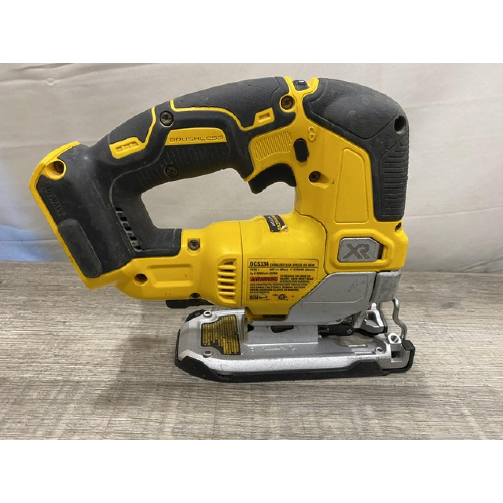 AS-IS DEWALT 20V MAX XR Cordless Brushless Jigsaw (Tool Only)