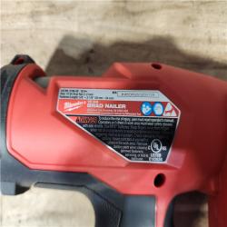 HOUSTON LOCATION - AS - IS Milwaukee FUEL 18-Volt Lithium-Ion Brushless Cordless Gen II 18-Gauge Brad Nailer (Tool-Only)