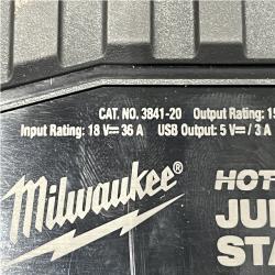 AS-IS Milwaukee 18V Lithium-Ion Cordless 2000 Peak Amp HOTSHOT Jump Starter (Tool-Only)