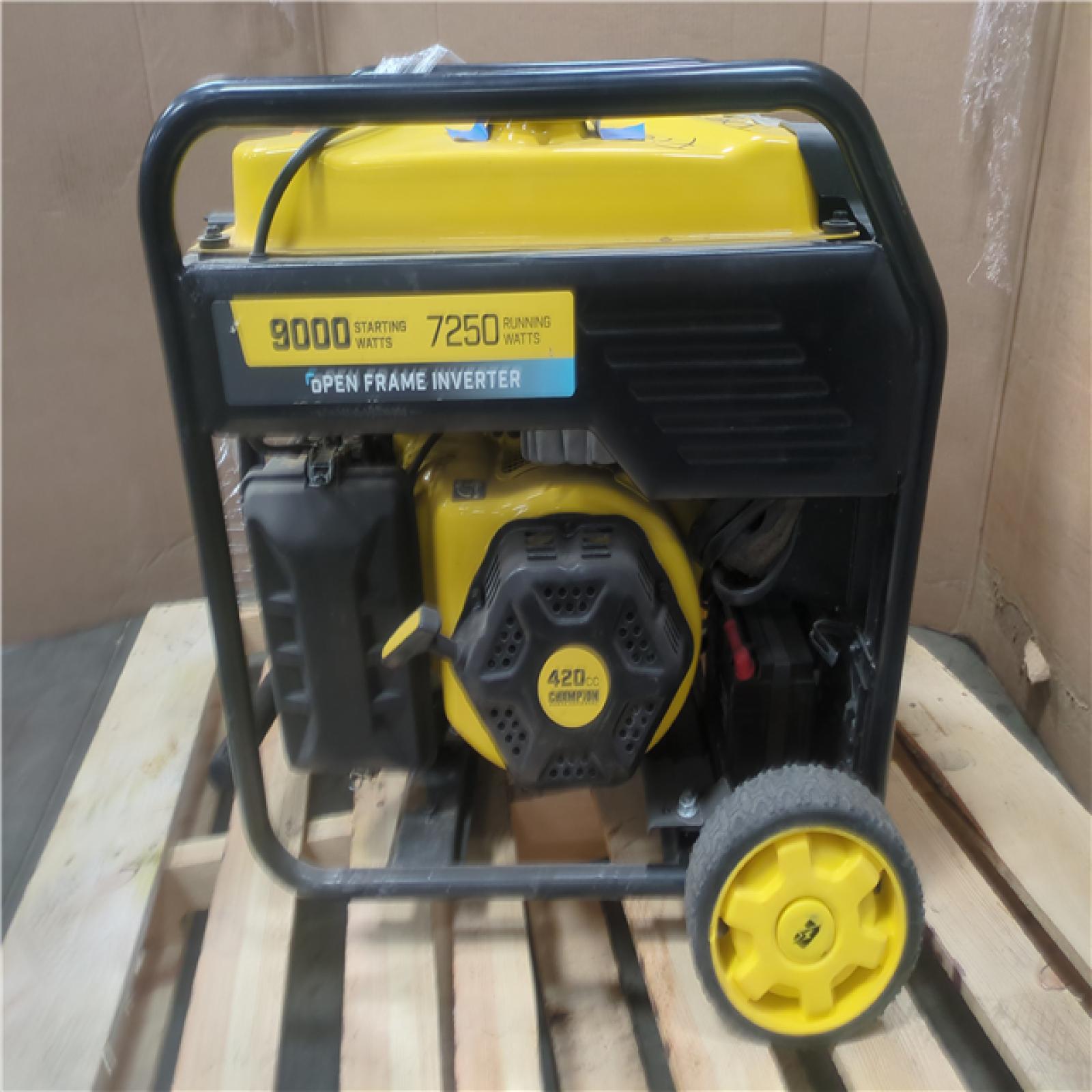 CALIFORNIA AS-IS CHAMPION PORTABLE POWER GENERATOR