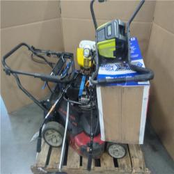CALIFORNIA AS-IS OUTDOOR POWER EQUIPMENT