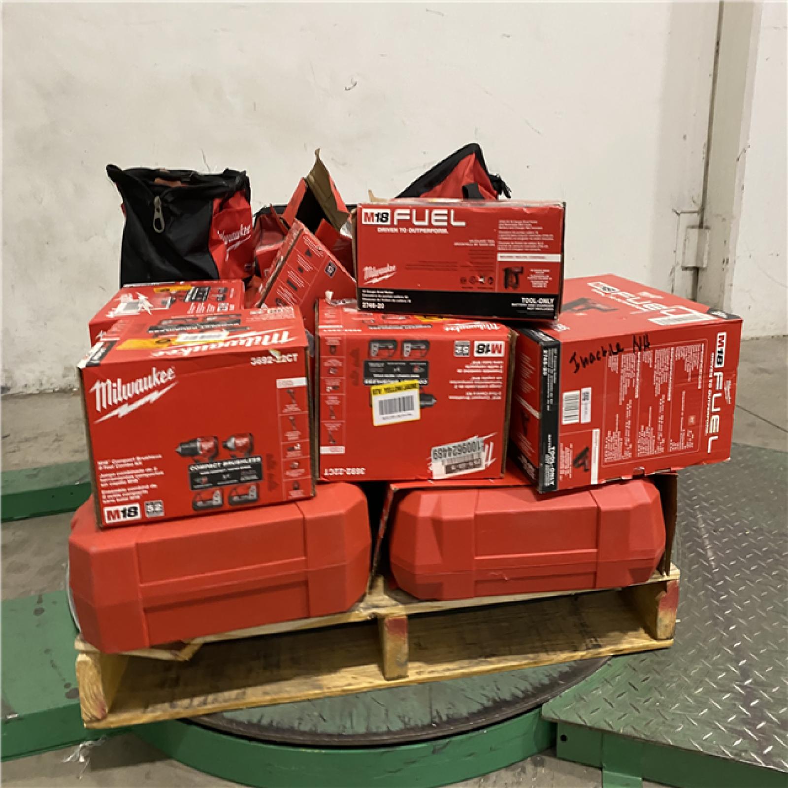 Dallas Location - As-Is MILWAUKEE Tool Pallet