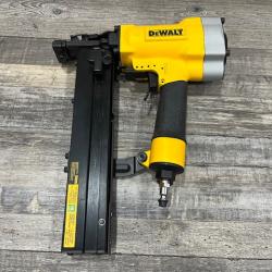 AS-IS DEWALT Corded Pneumatic 16-Gauge 1 in. Crown Lathing Stapler