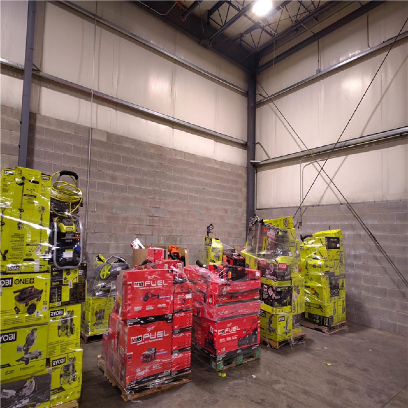 Pittston Location As-Is Power Tools Partial Truckload (10 pallets) 0143-A