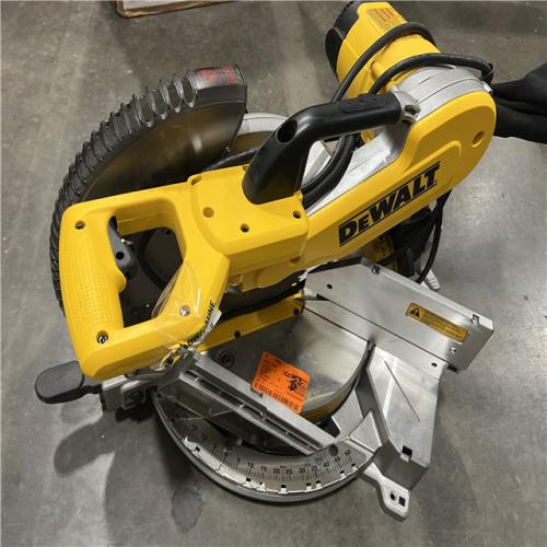 As-Is- DEWALT 12 in. 15 Amp Compound Double Bevel Miter Saw